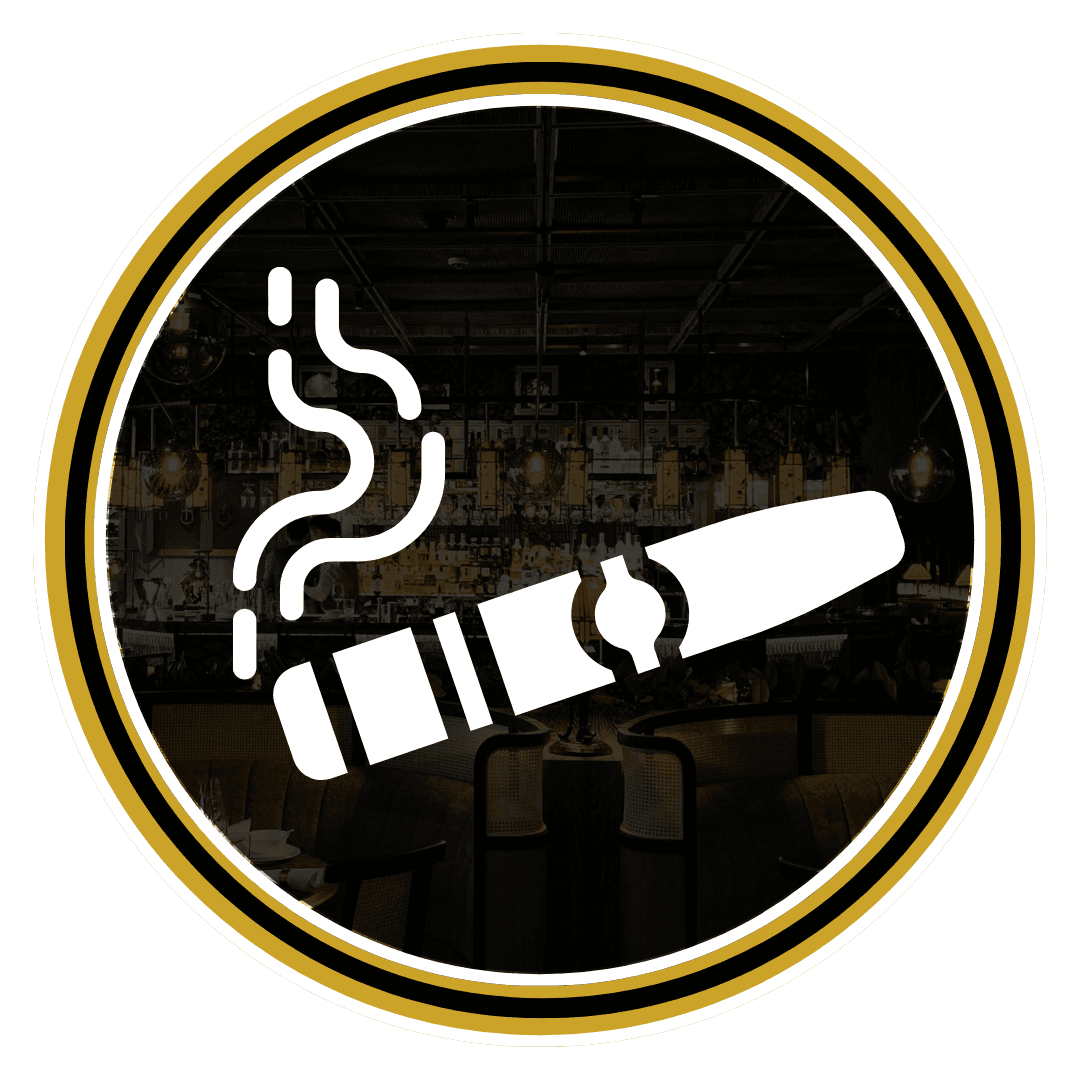 Live Cigar Rolling Bars Icon